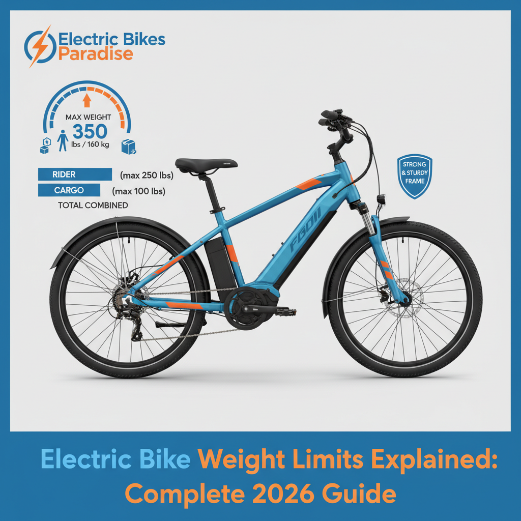 Electric Bike Weight Limits Explained: Complete 2026 Guide