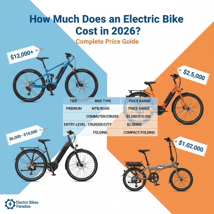 How Much Does an Electric Bike Cost in 2026? Complete Price Guide