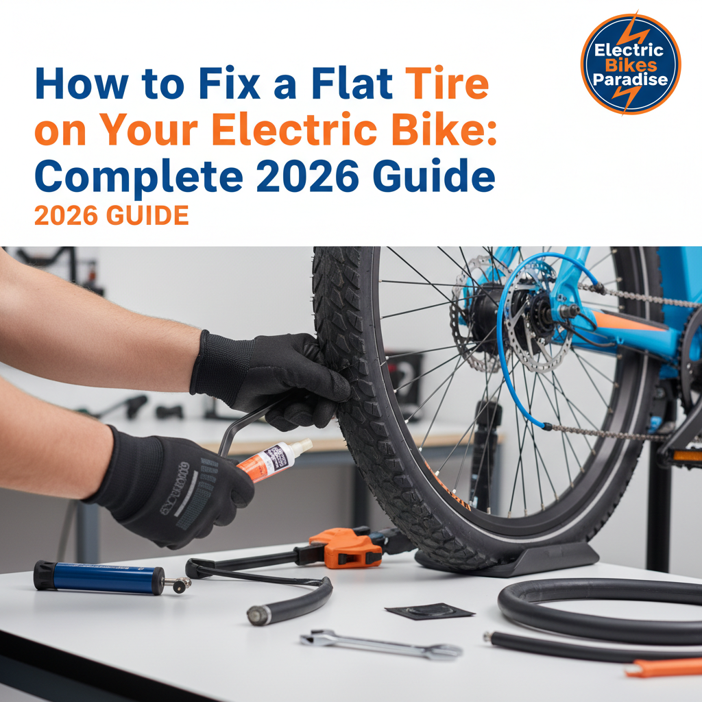 How to Fix a Flat Tire on Your Electric Bike: Complete 2026 Guide