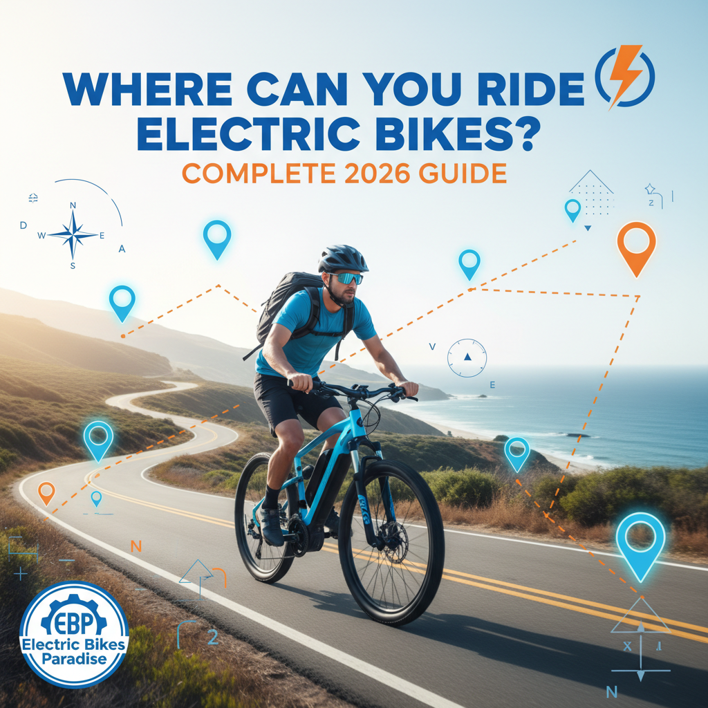 Where Can You Ride Electric Bikes? Complete 2026 Guide