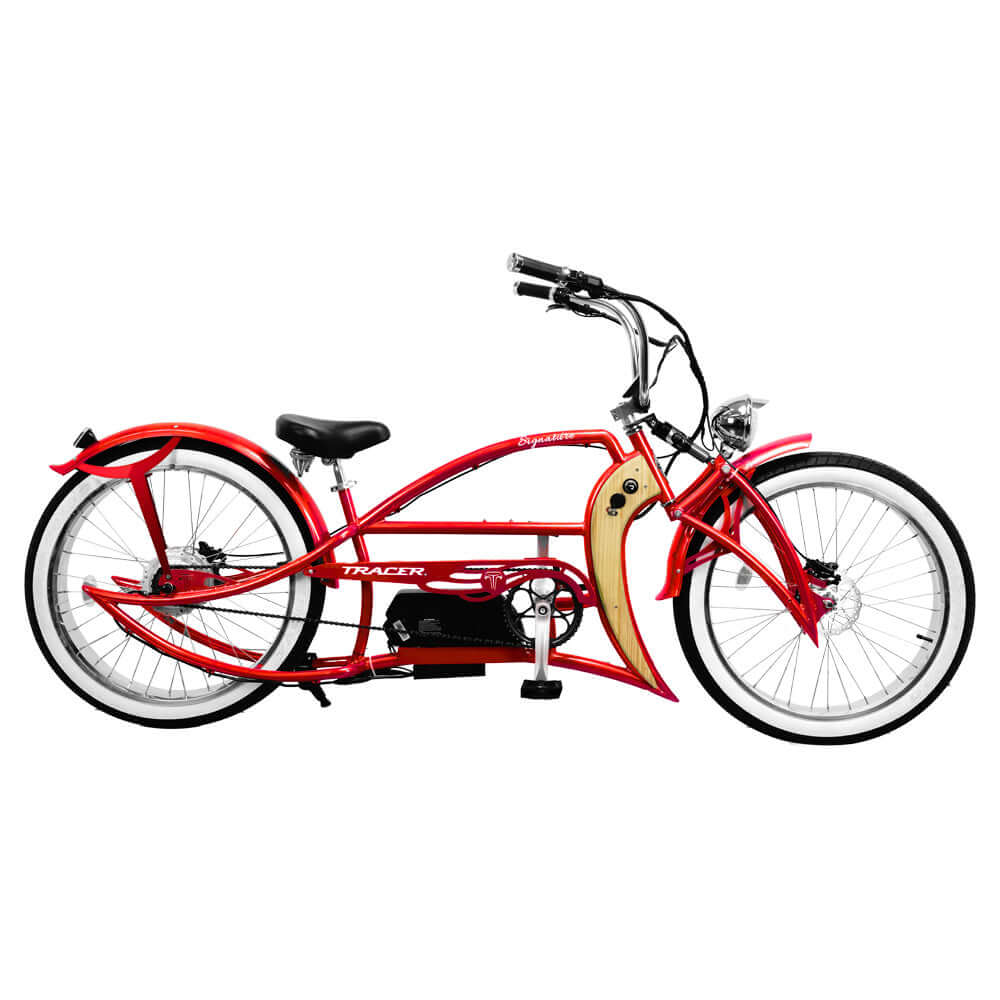 Tracer Signature Pro 800W Chopper Cruiser Electric Bike