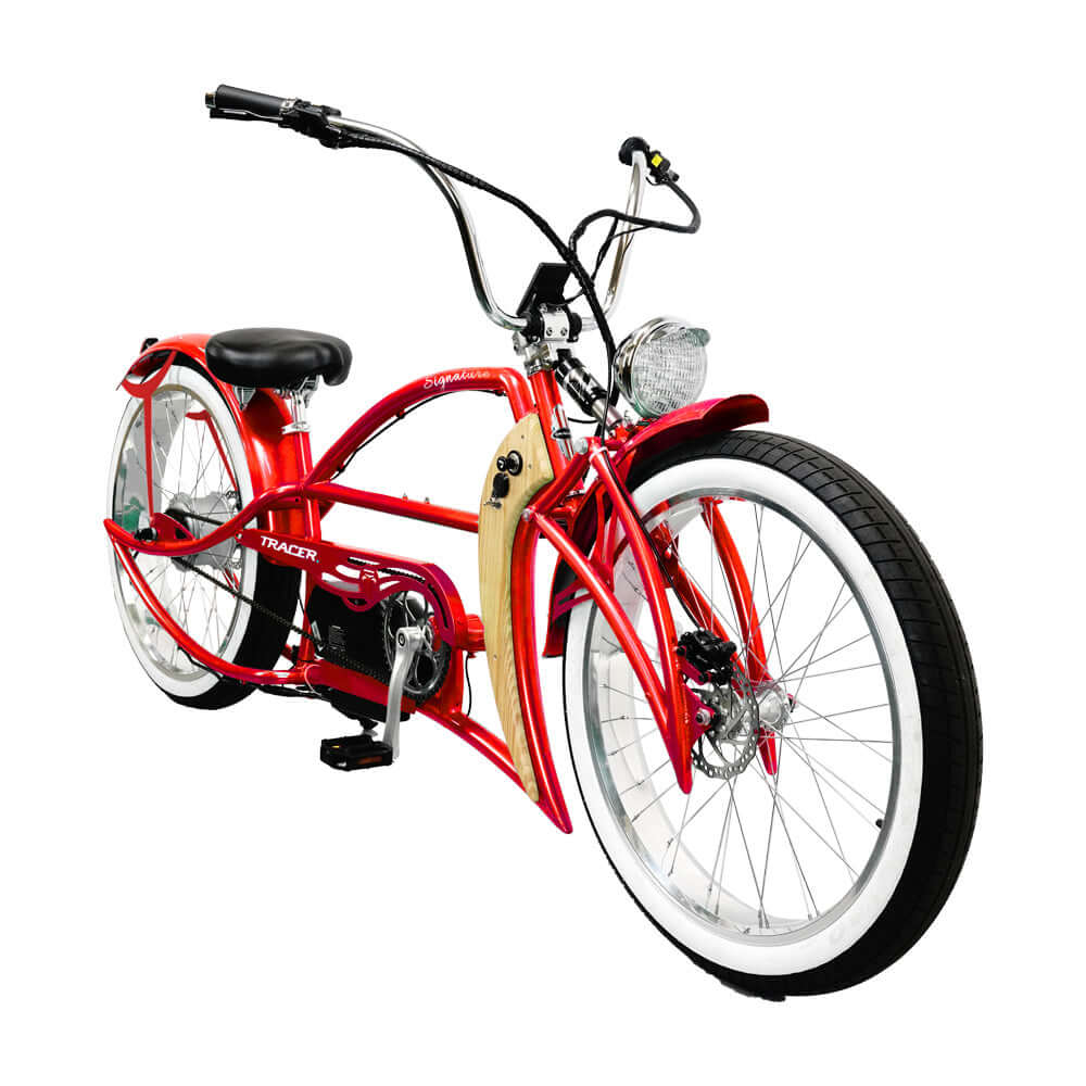 Tracer Signature Pro 800W Chopper Cruiser Electric Bike