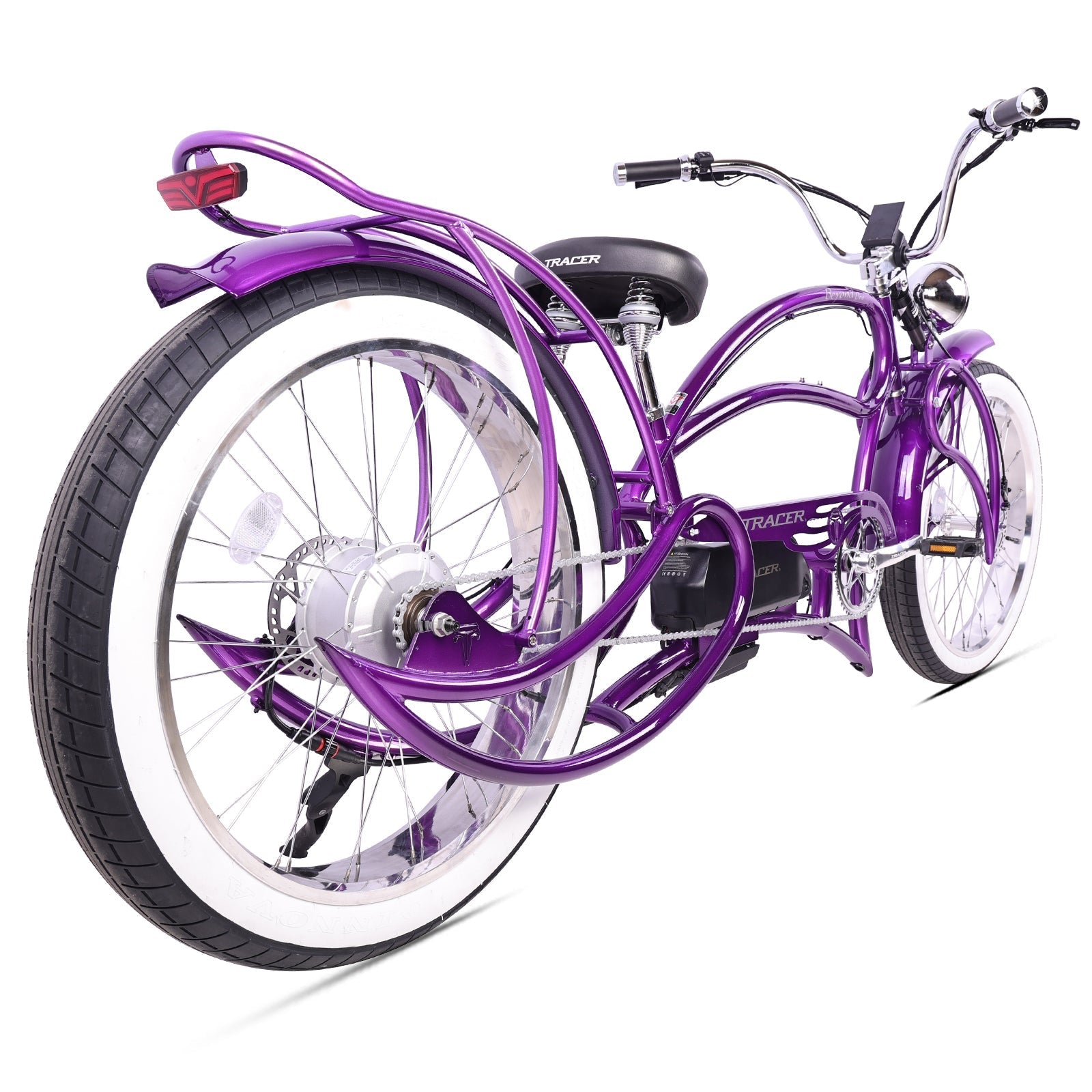Tracer Beyond Pro 1000W Classic Stretch Chopper Electric Bike