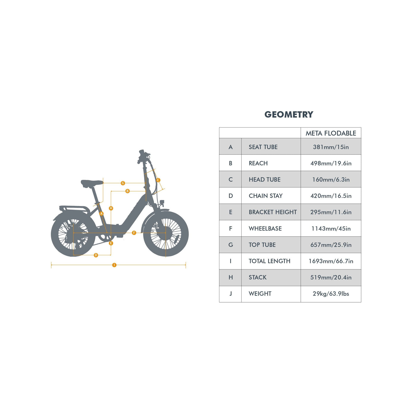 Eunorau Meta20 1.0 Electric City Bike