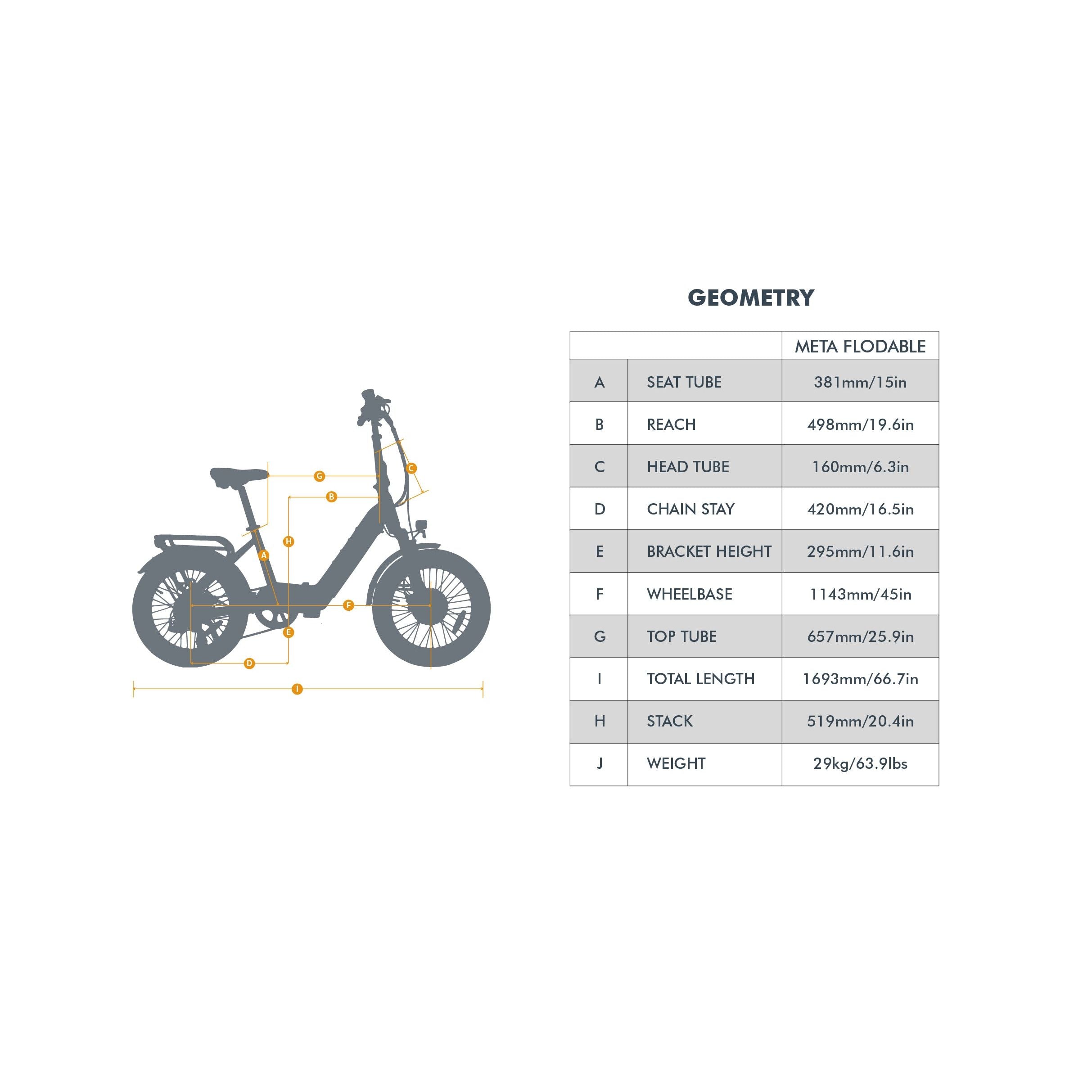 Eunorau Meta20 1.0 Electric City Bike