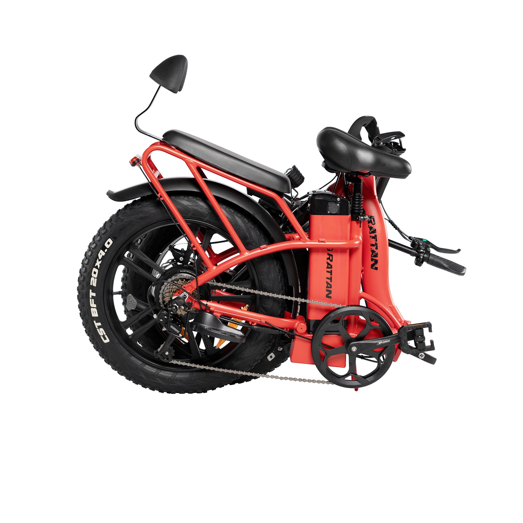 Rattan LF 750 Pro Step Thru Folding Fat Tire Electric Bike