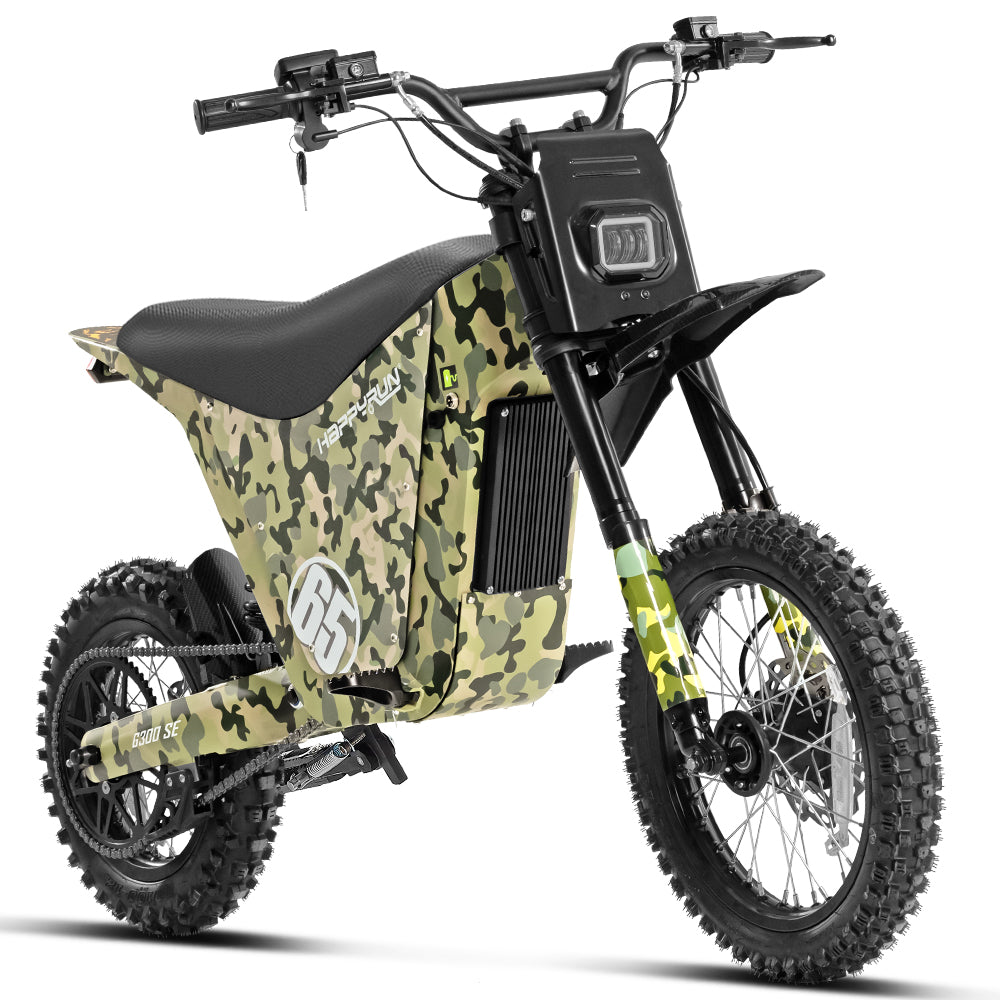 HappyRun G300 SE Mini Electric Dirt Bike Mid-Drive