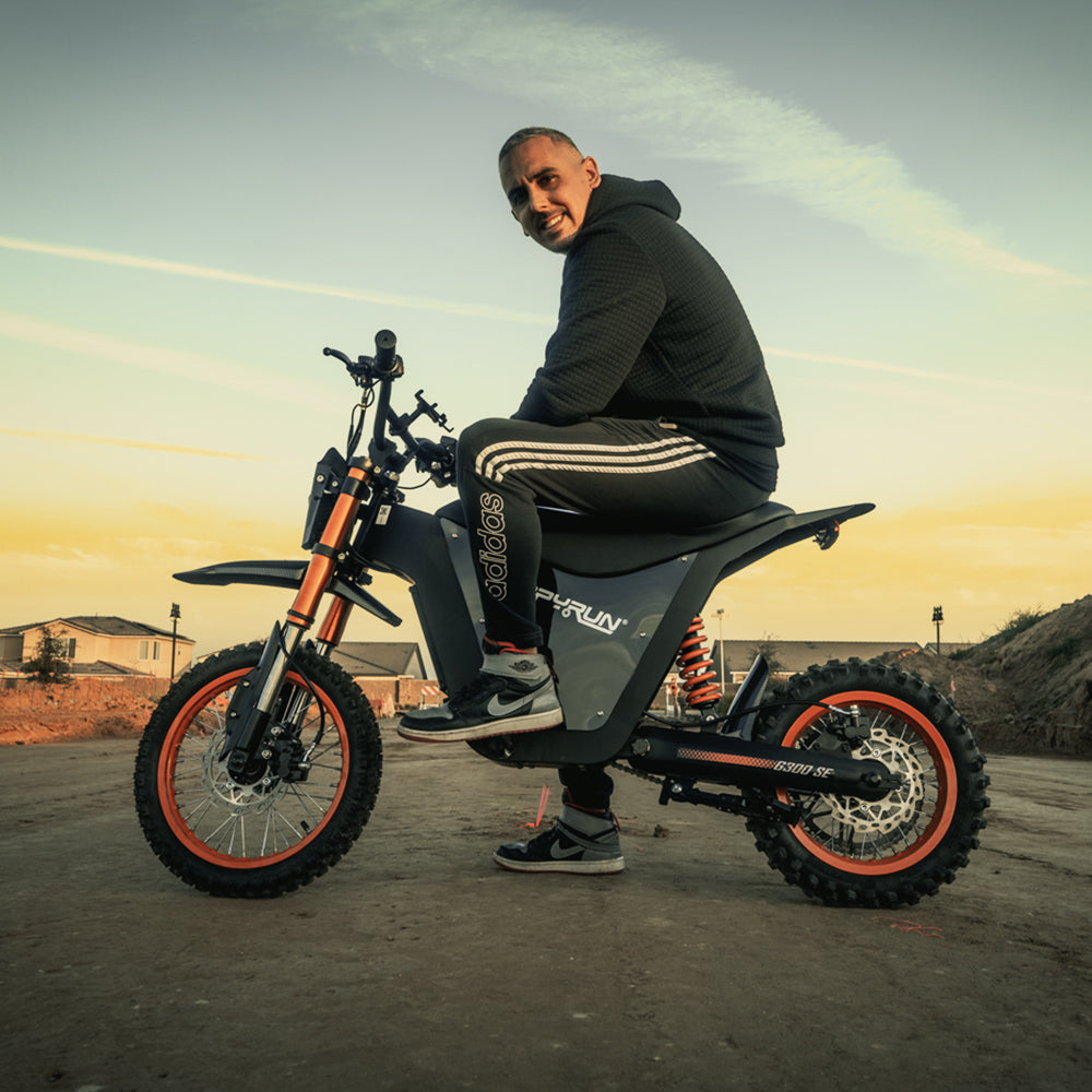 HappyRun G300 SE Mini Electric Dirt Bike Mid-Drive