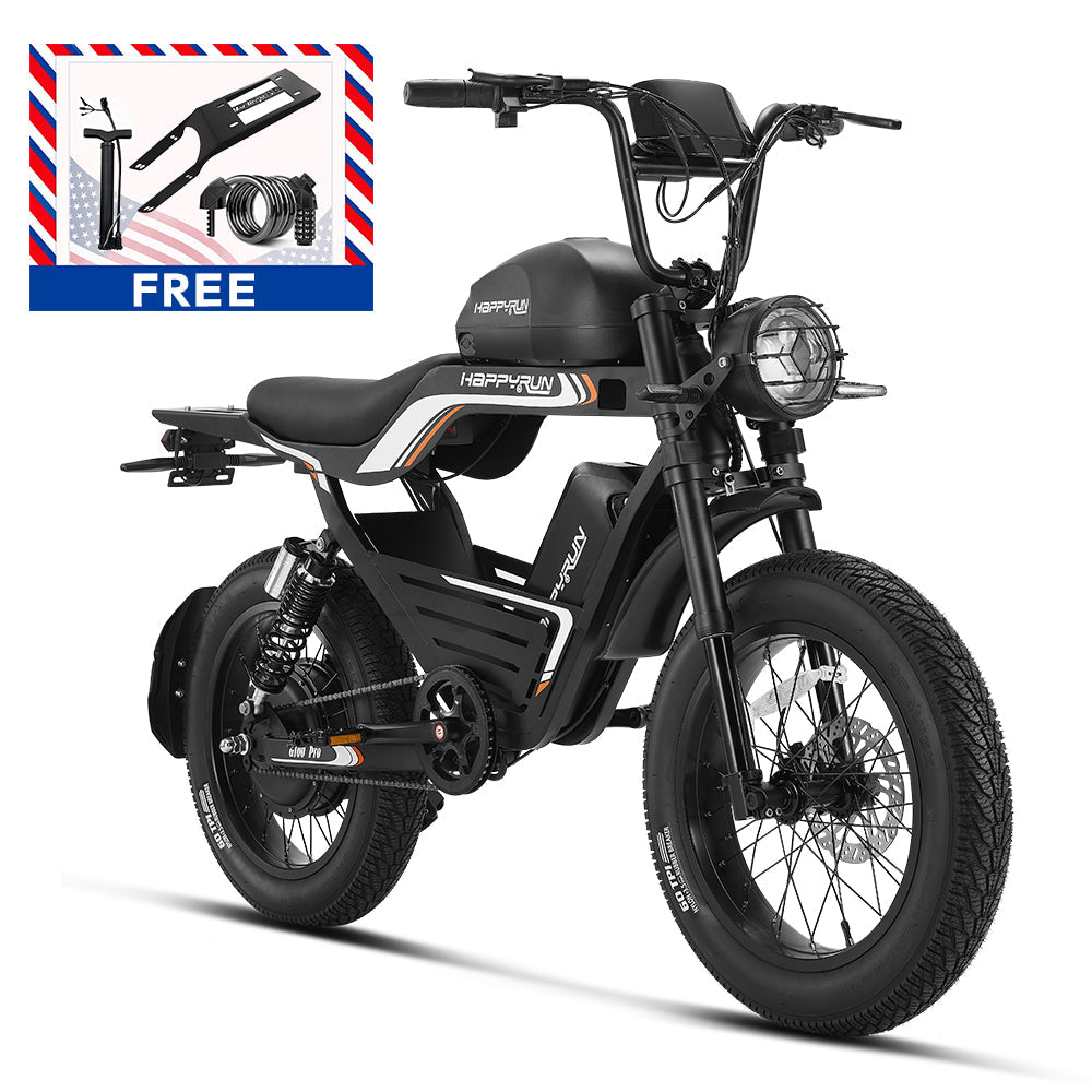 HappyRun Tank G100 Pro 6000W Dual Battery Electric Bike