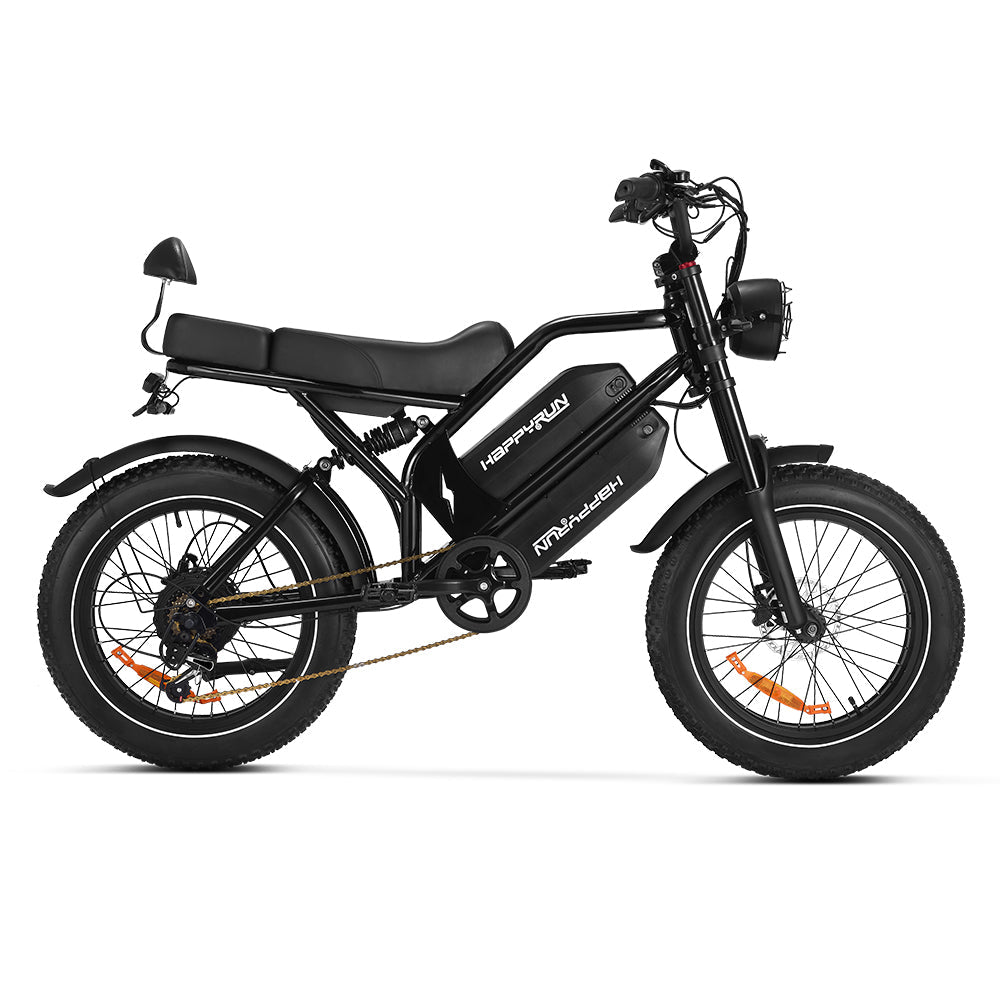 HappyRun Tank G70 2000W Dual Battery Cargo Electric Bike