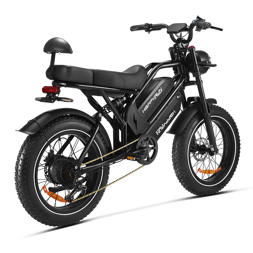 HappyRun Tank G70 2000W Dual Battery Cargo Electric Bike