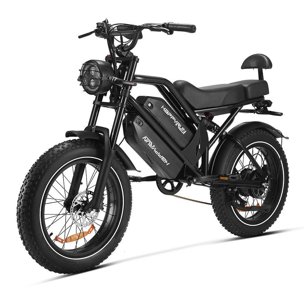 HappyRun Tank G70 2000W Dual Battery Cargo Electric Bike