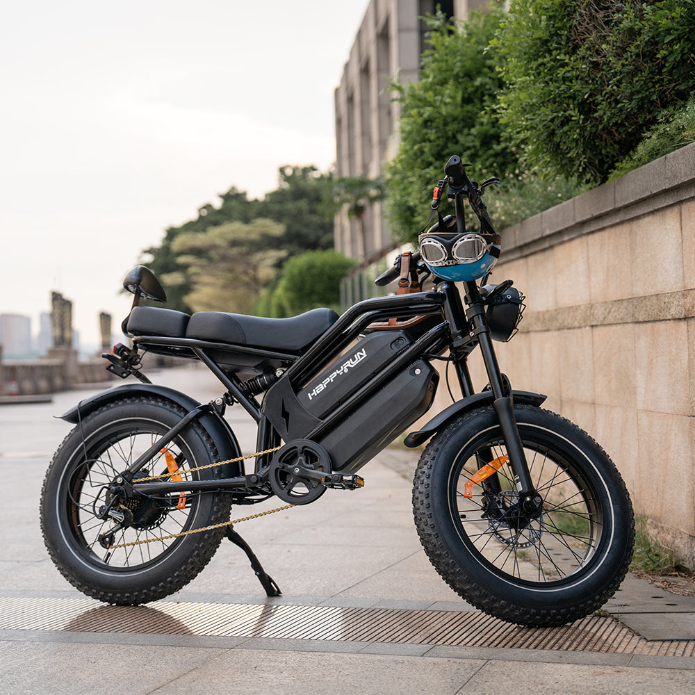 HappyRun Tank G70 2000W Dual Battery Cargo Electric Bike