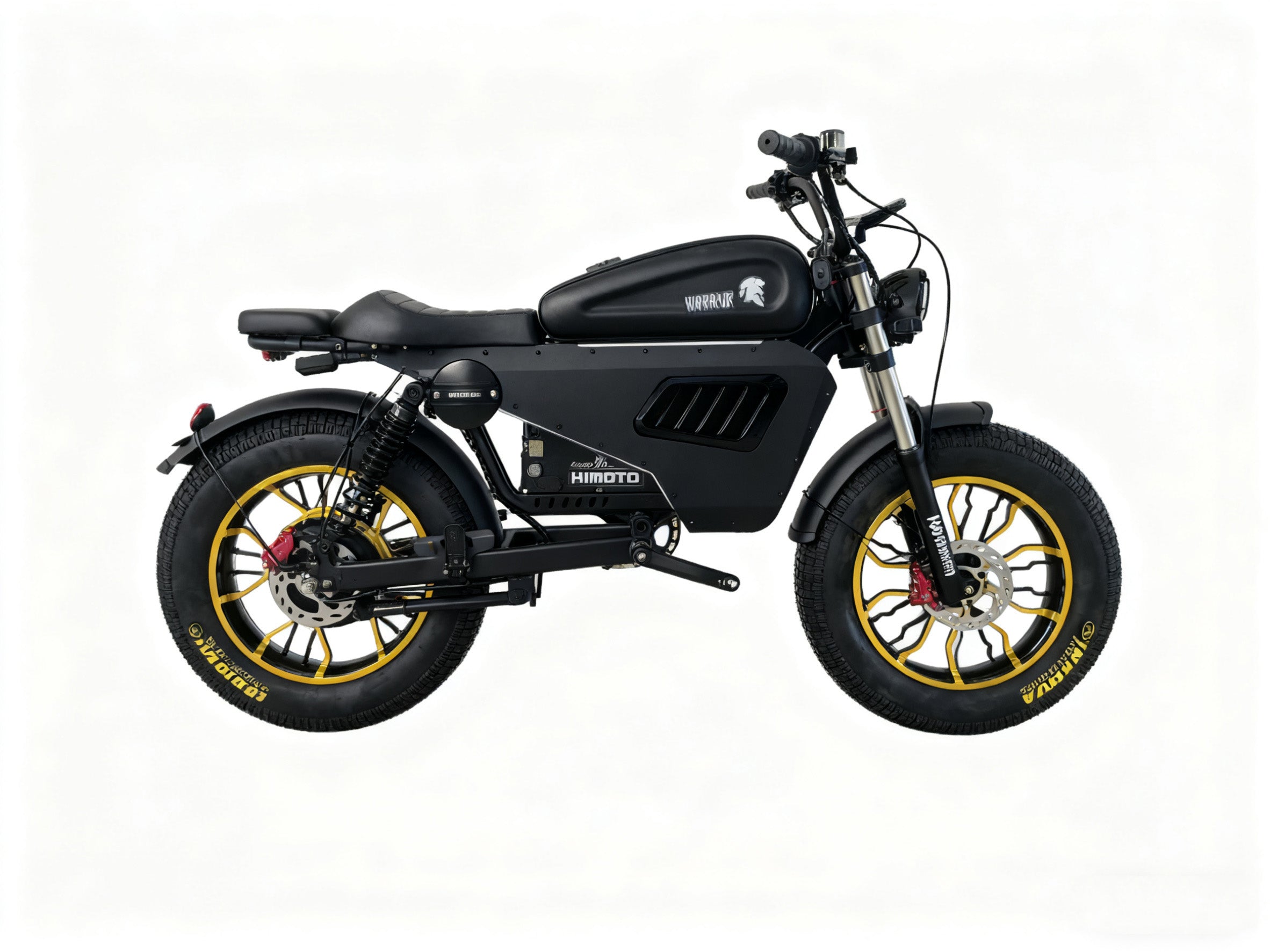SoverSky Black Warrior Lithium Bike Pro Fat Tire Electric Bike