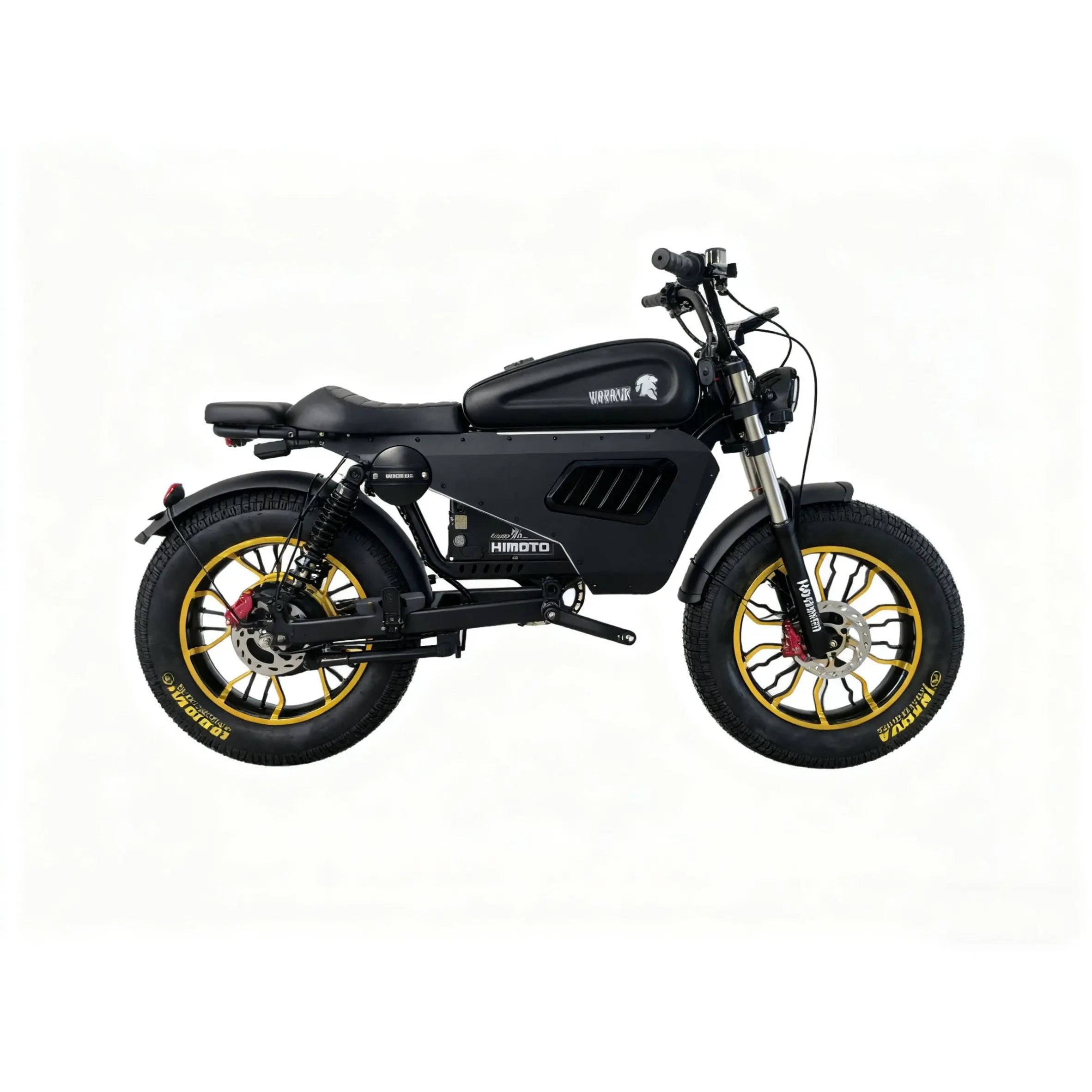 SoverSky Black Warrior Lithium Bike Pro Fat Tire Electric Bike  Electric Bikes Paradise