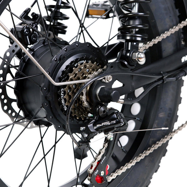 Nakto F2 Fat Tire Full Suspension Electric Bike
