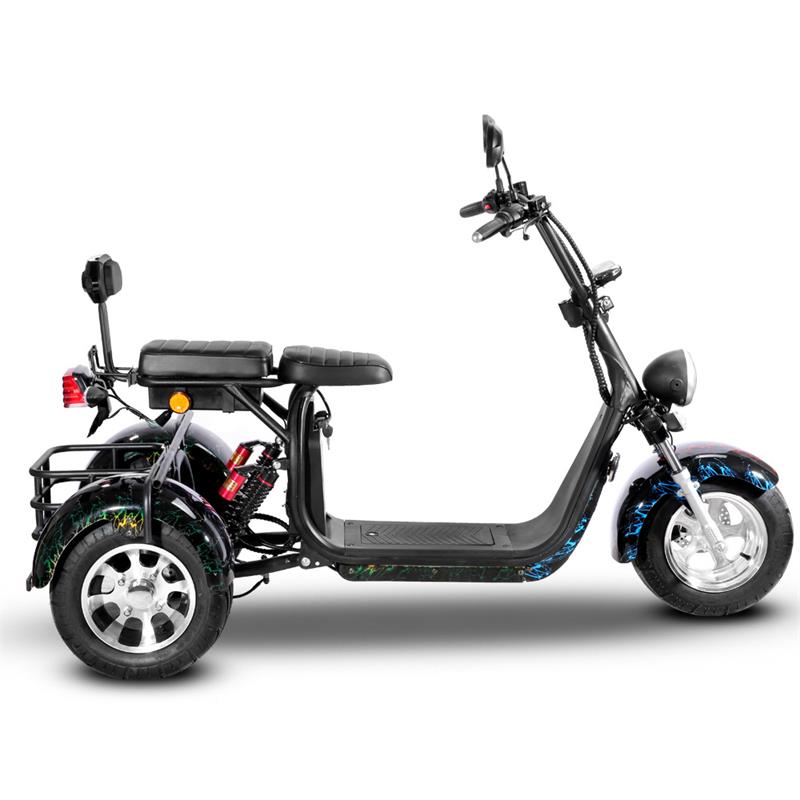 SoverSky T7.1 T7.2 2000W Electric Mobility Adult Trike Scooter