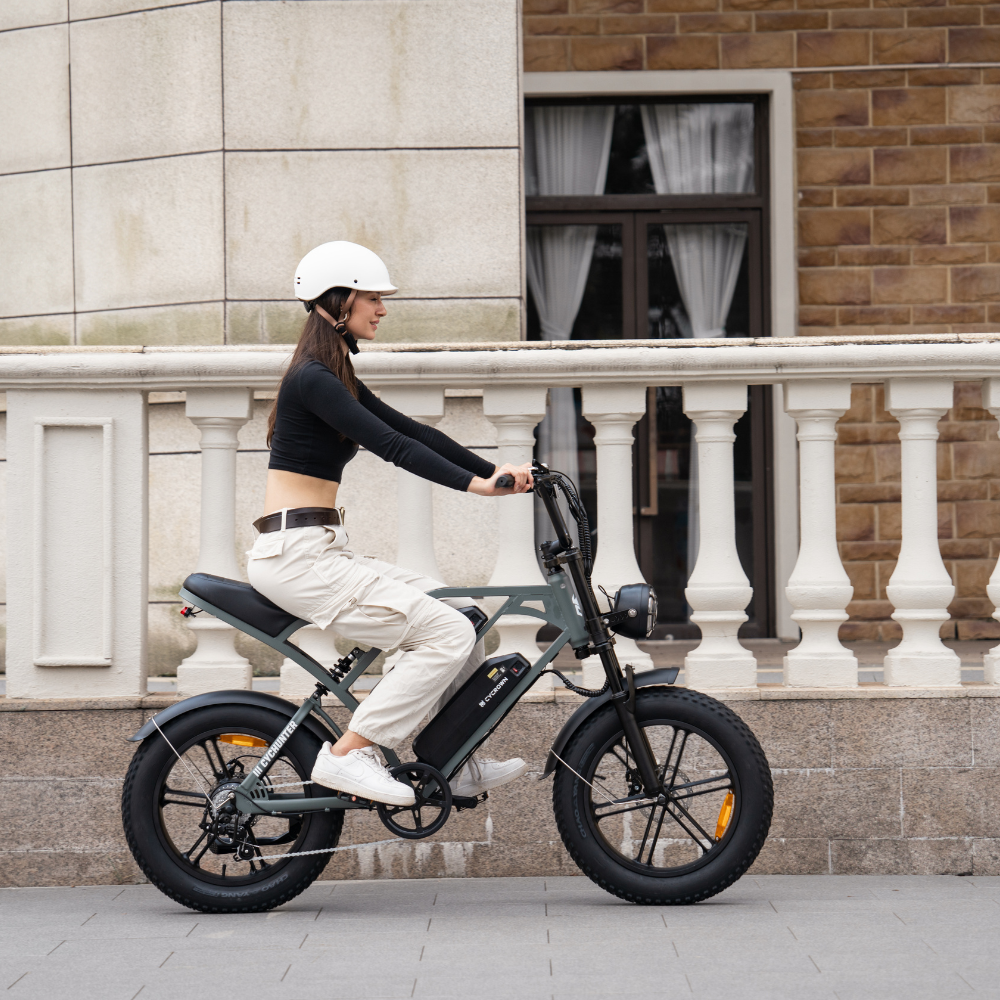 Cycrown CycHunter Moped-Style Electric Bike