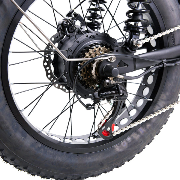 Nakto F2 Fat Tire Full Suspension Electric Bike
