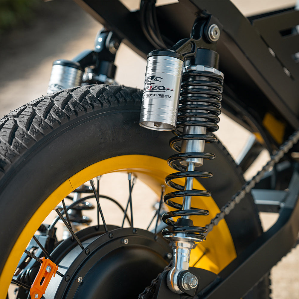 HappyRun Tank G100 Pro 6000W Dual Battery Electric Bike