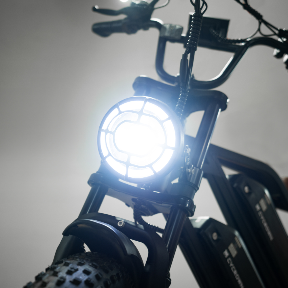 Cycrown CycHunter Moped-Style Electric Bike
