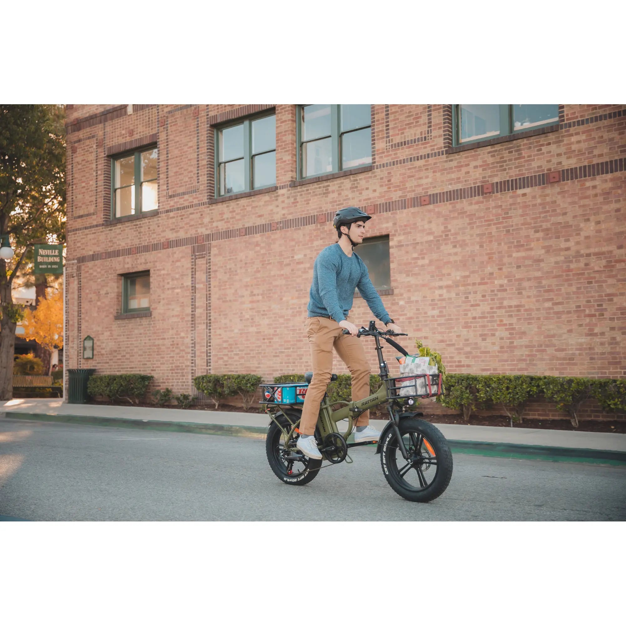 Rattan LM 750 Pro Folding Fat Tire Electric Bike 