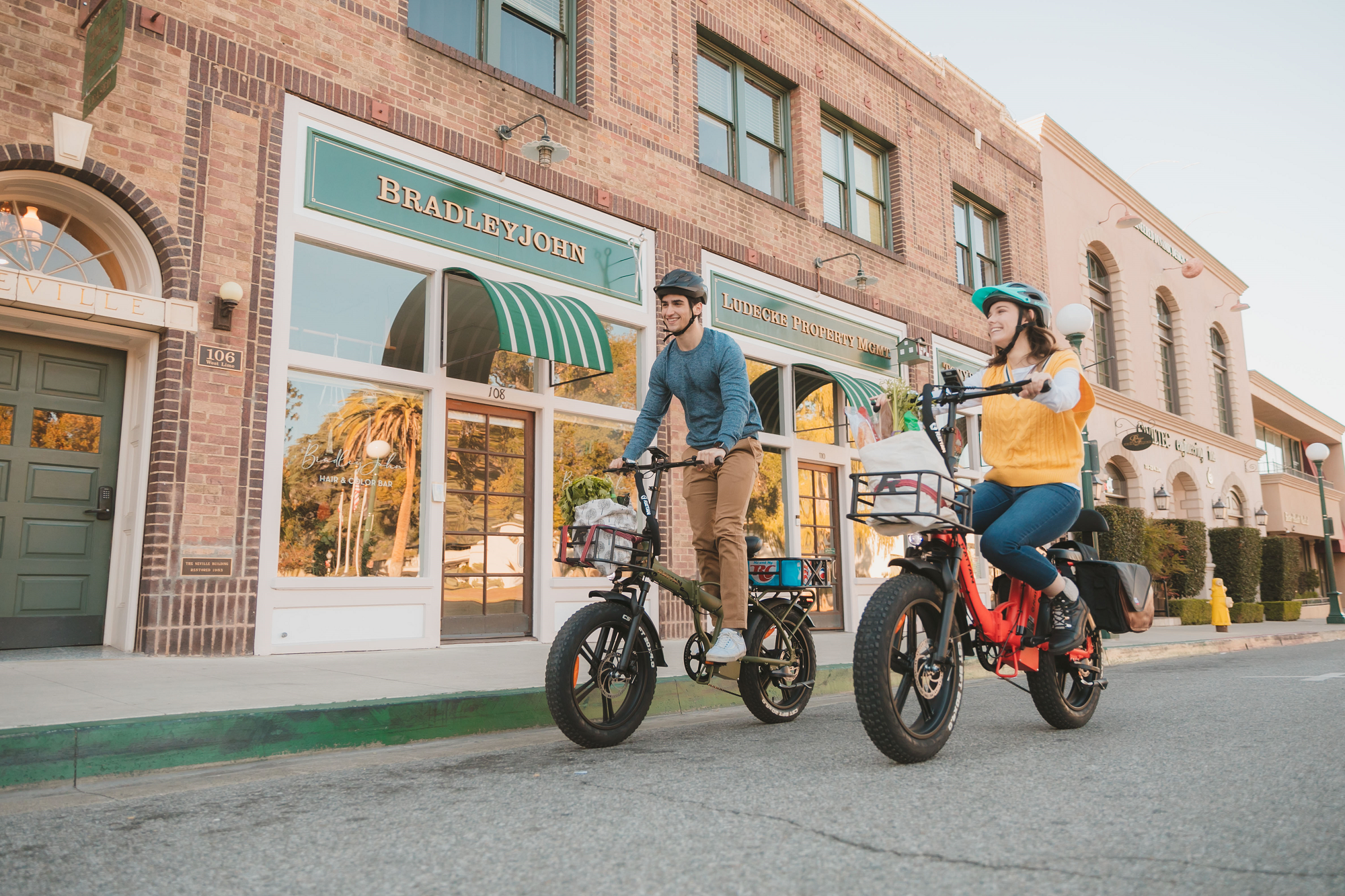 Rattan LF 750 Pro Step Thru Folding Fat Tire Electric Bike