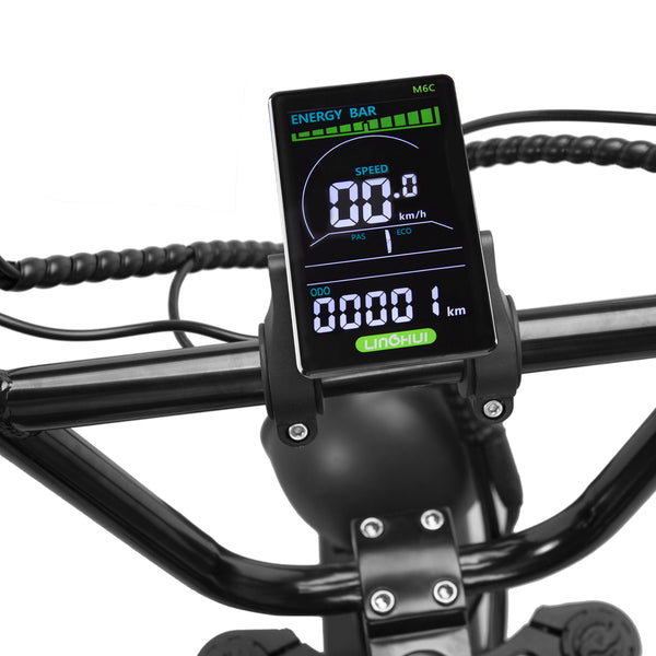 Nakto F2 Fat Tire Full Suspension Electric Bike