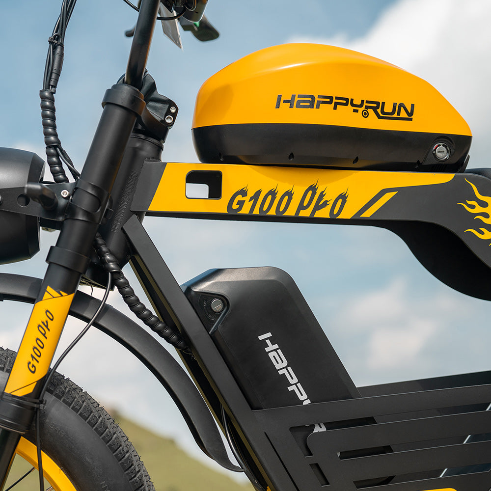 HappyRun Tank G100 Pro 6000W Dual Battery Electric Bike