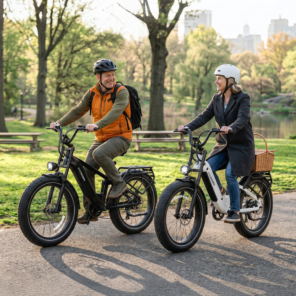Cycrown Roma All-Terrain Fat Tire Electric Bike