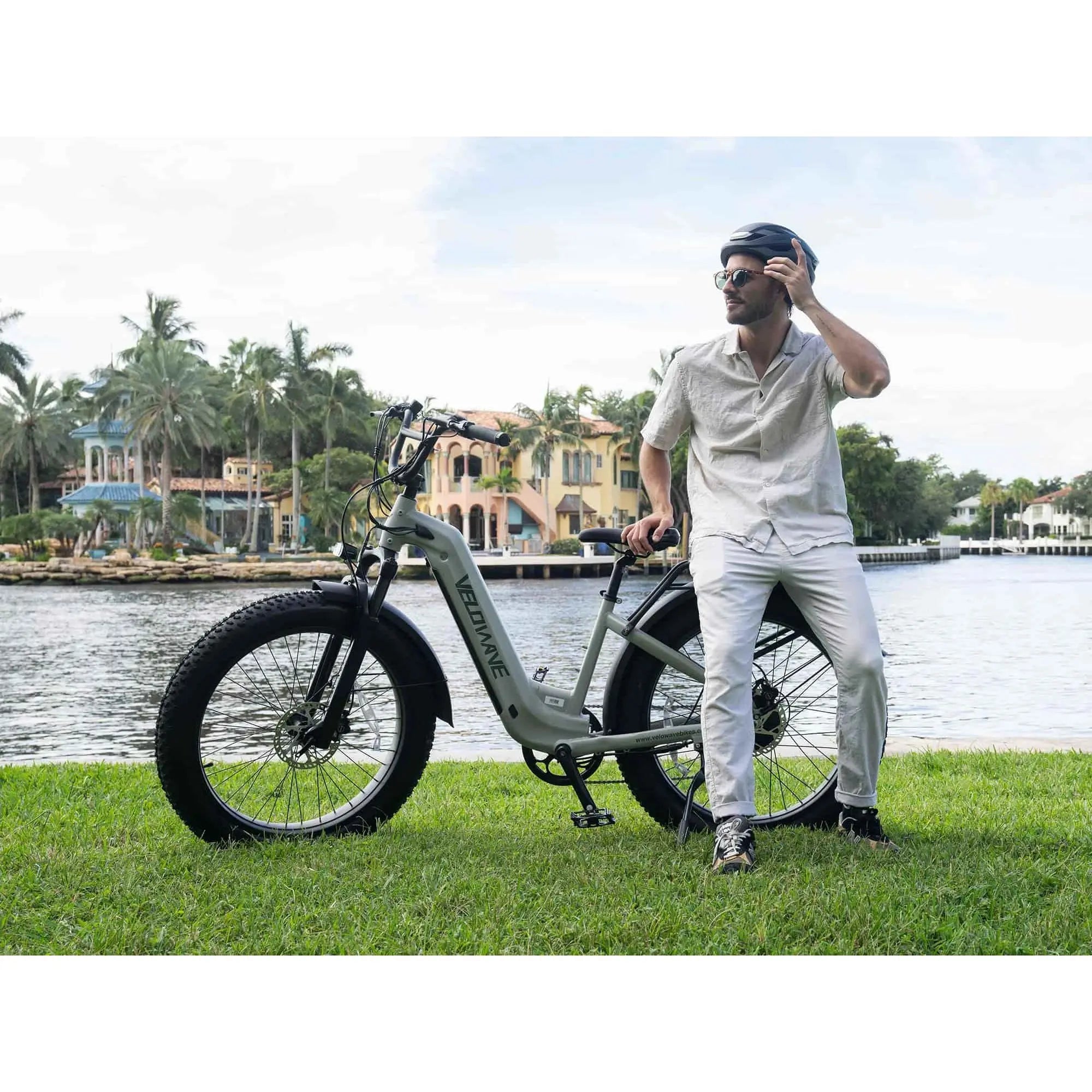 Velowave Ranger 2.0 Step Thru Fat Tire Electric Bike 