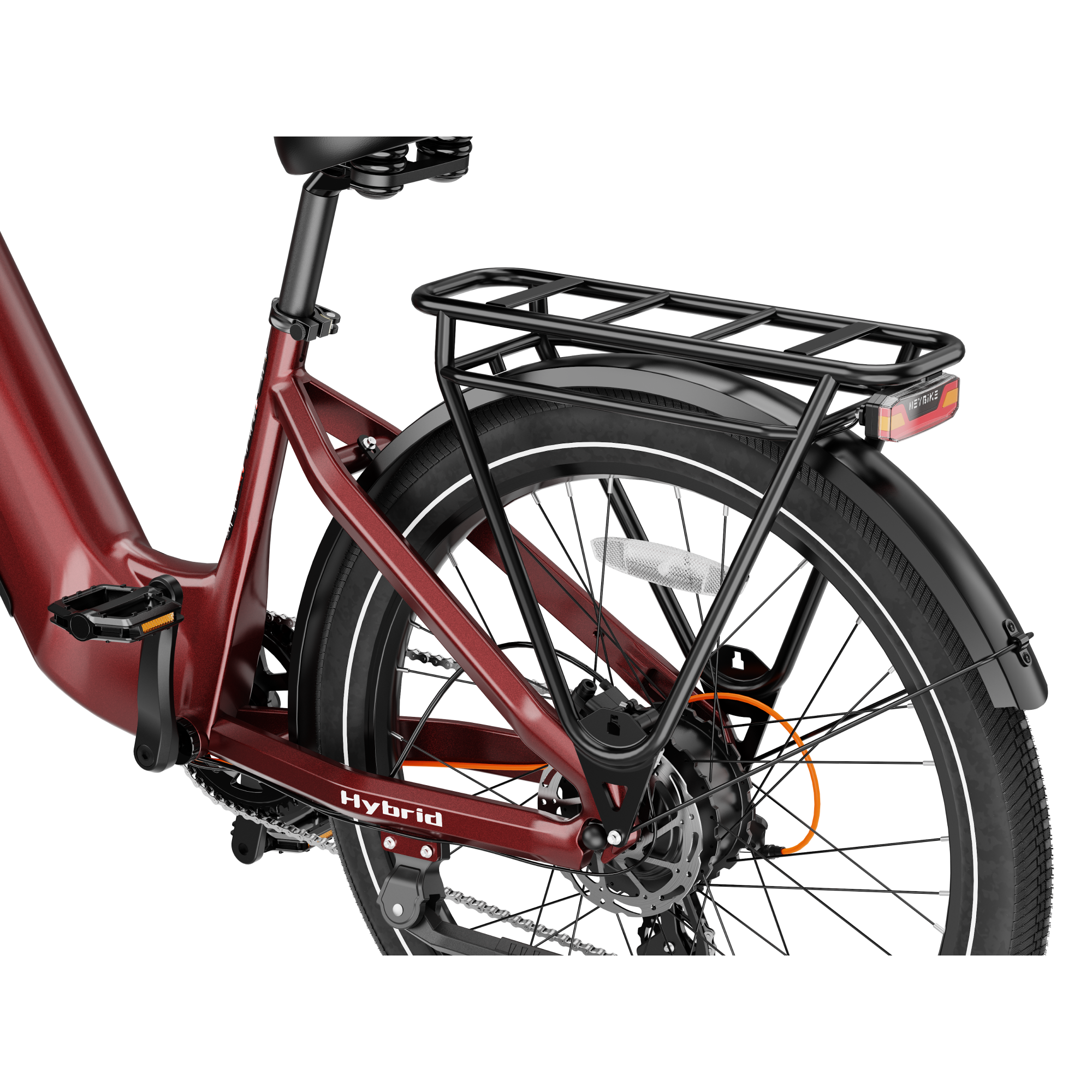 Heybike Hybrid 750W 100-Mile Range Commuter Electric Bike