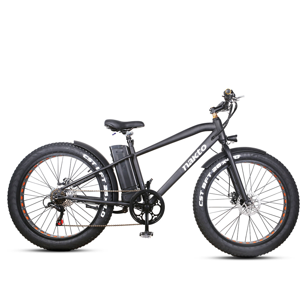 Nakto Cruiser Fat Tire Electric Bike