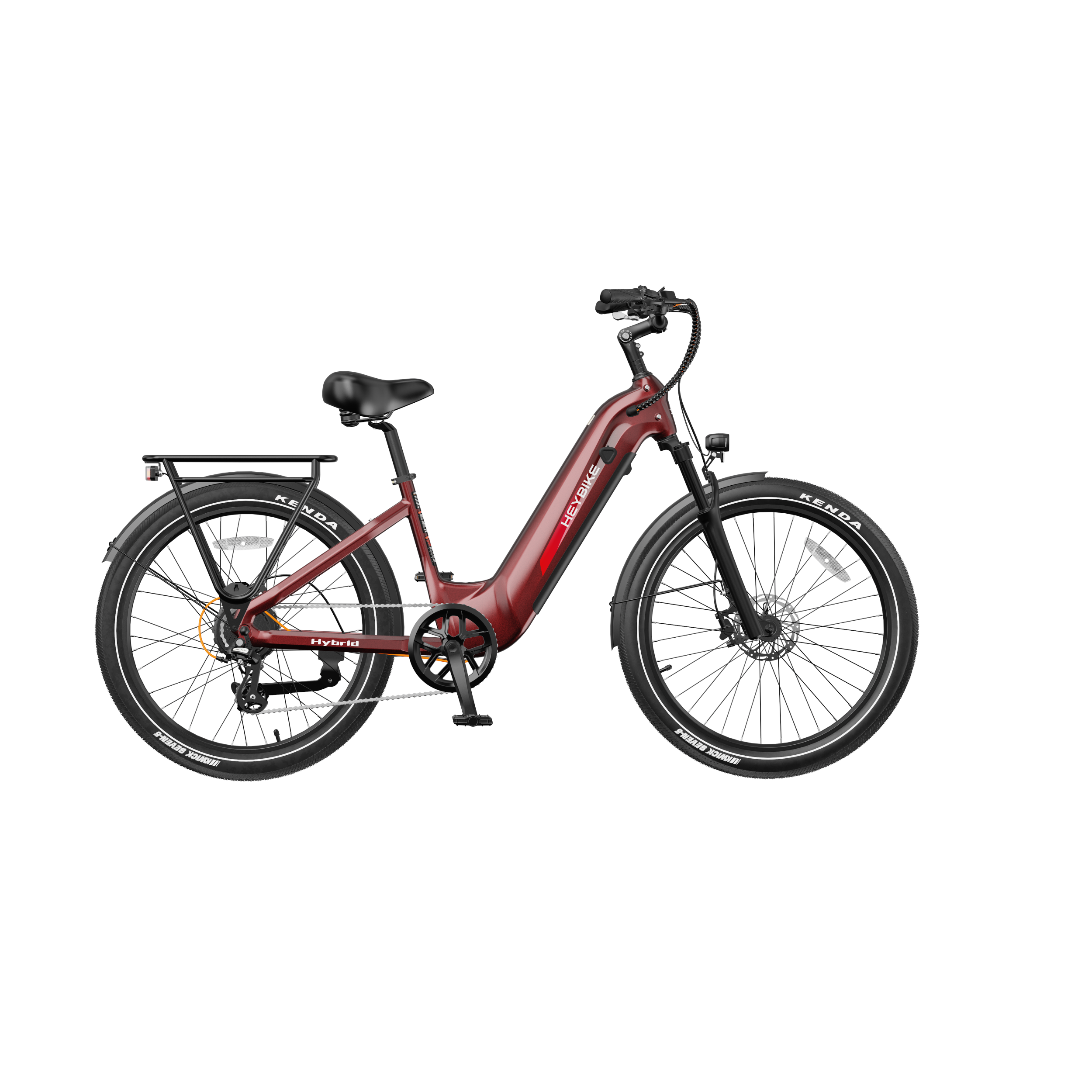 Heybike Hybrid 750W 100-Mile Range Commuter Electric Bike