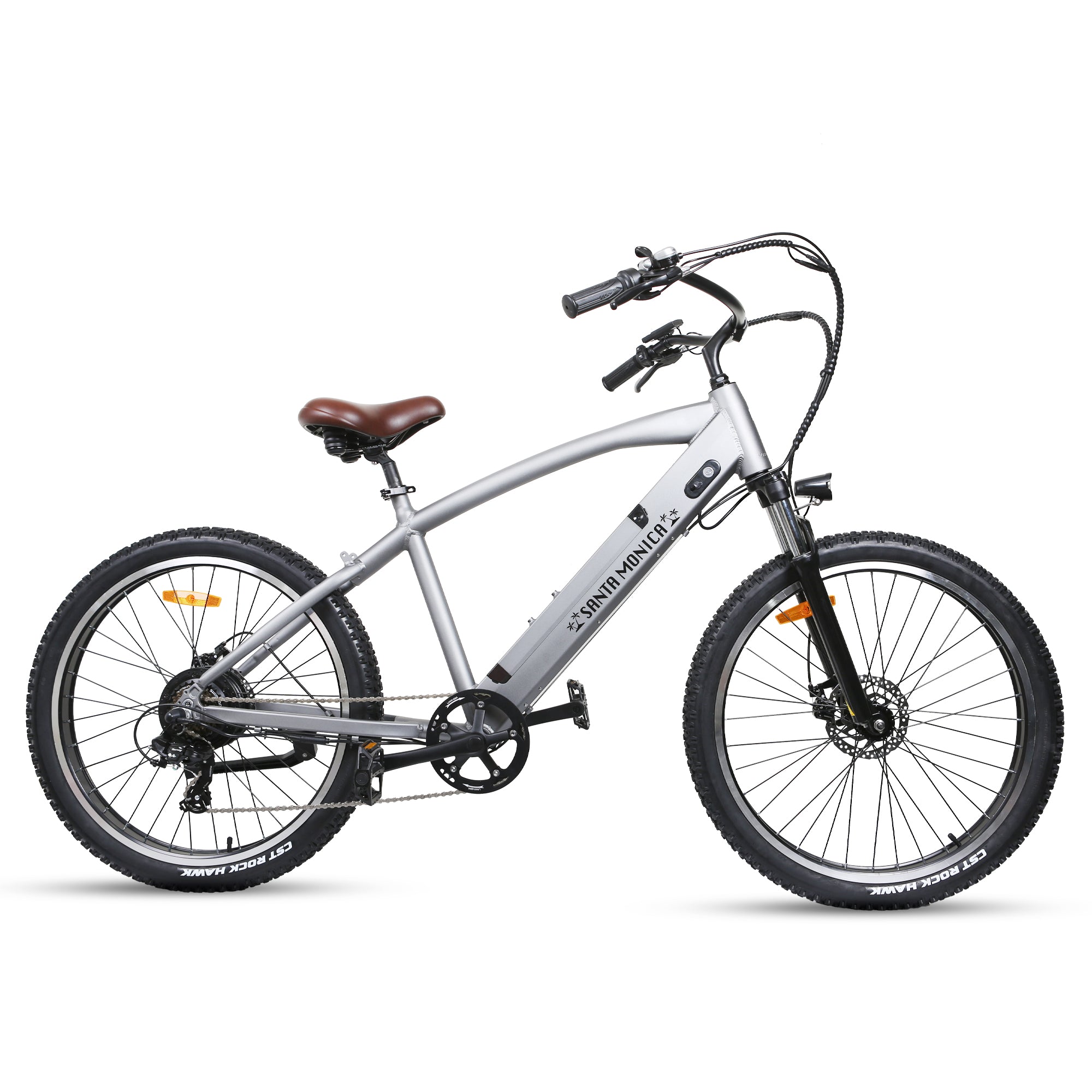 Nakto Santa Monica Fat Tire Electric Beach Cruiser