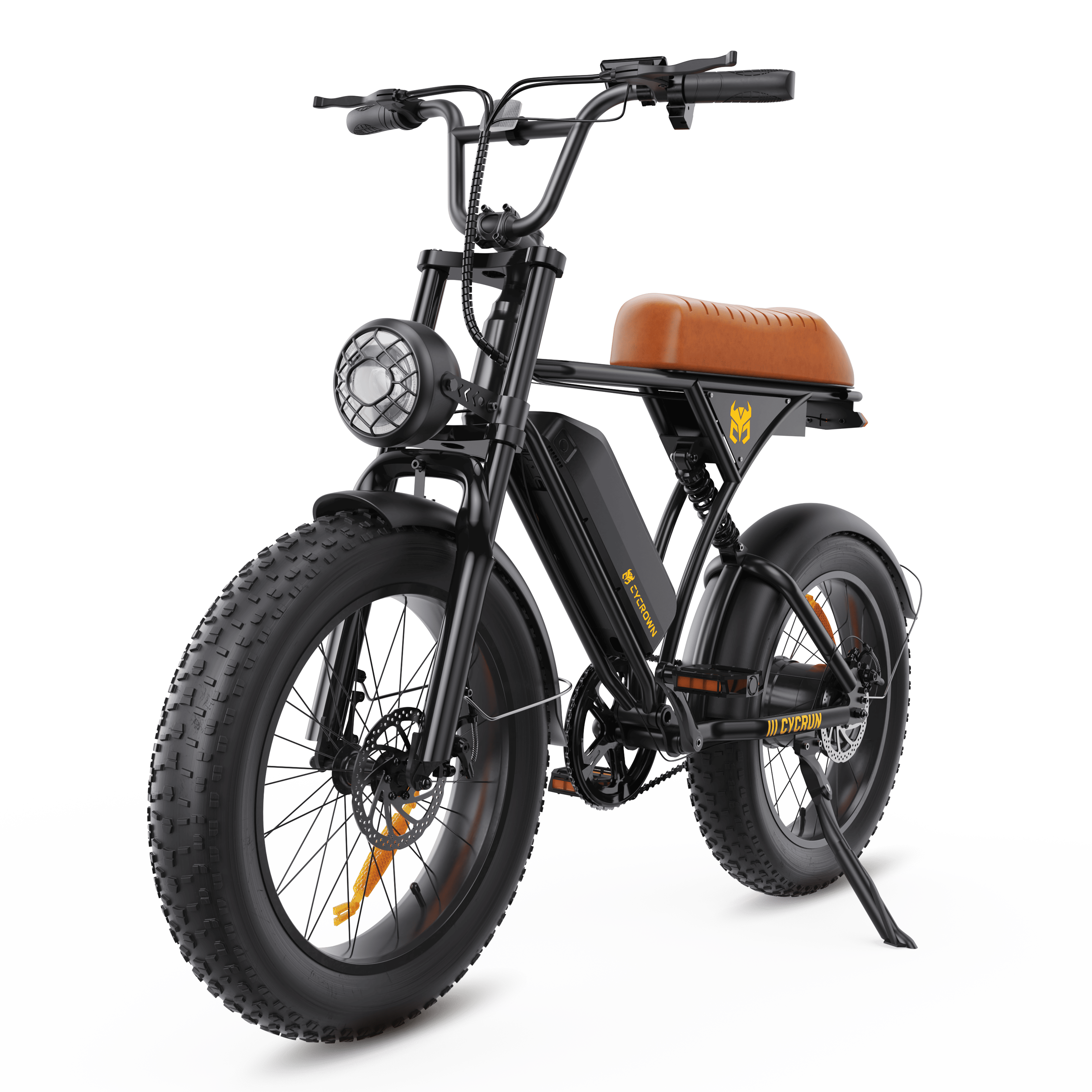 Cycrown CycRun Vintage Moped Electric Bike