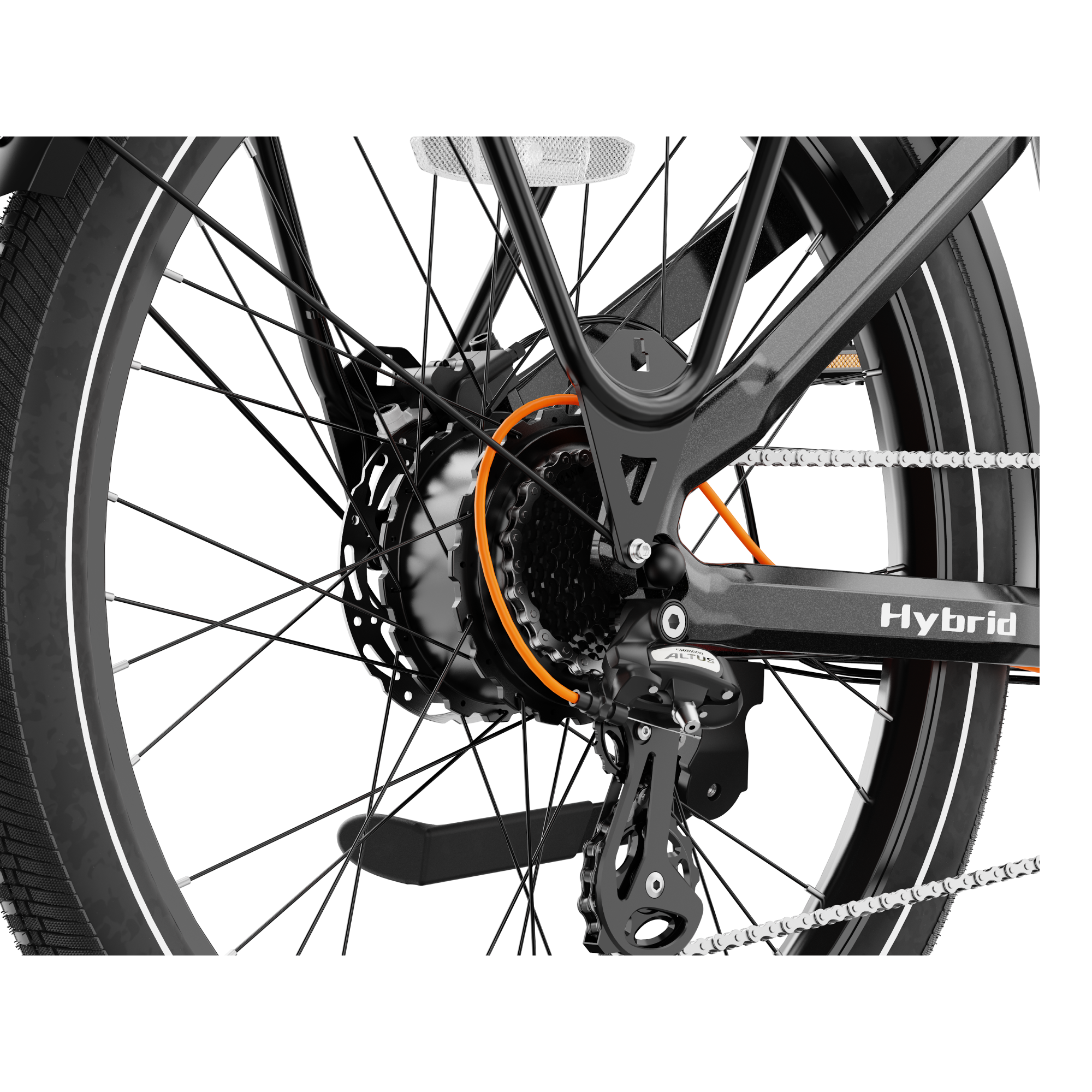 Heybike Hybrid 750W 100-Mile Range Commuter Electric Bike