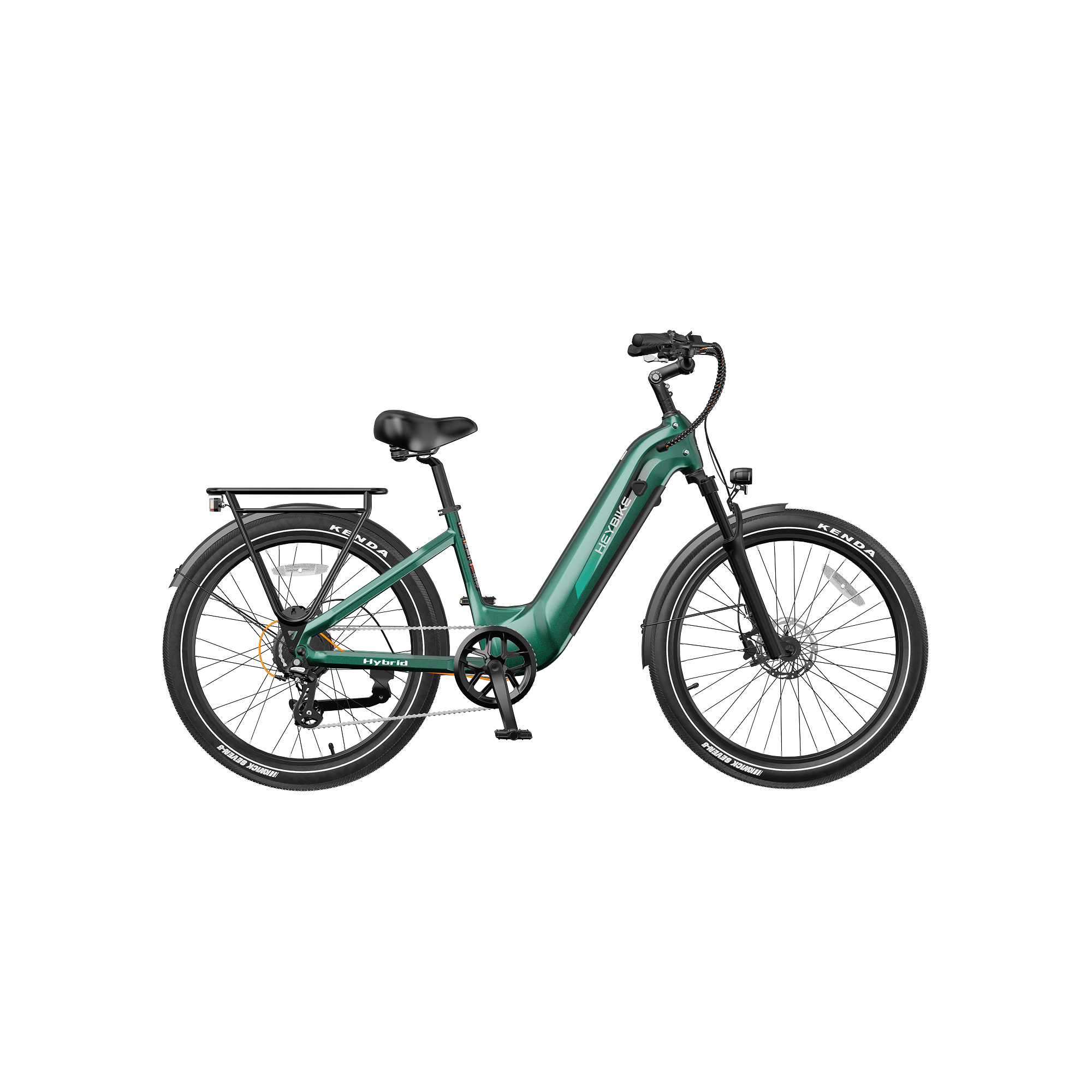Heybike Hybrid 750W 100-Mile Range Commuter Electric Bike
