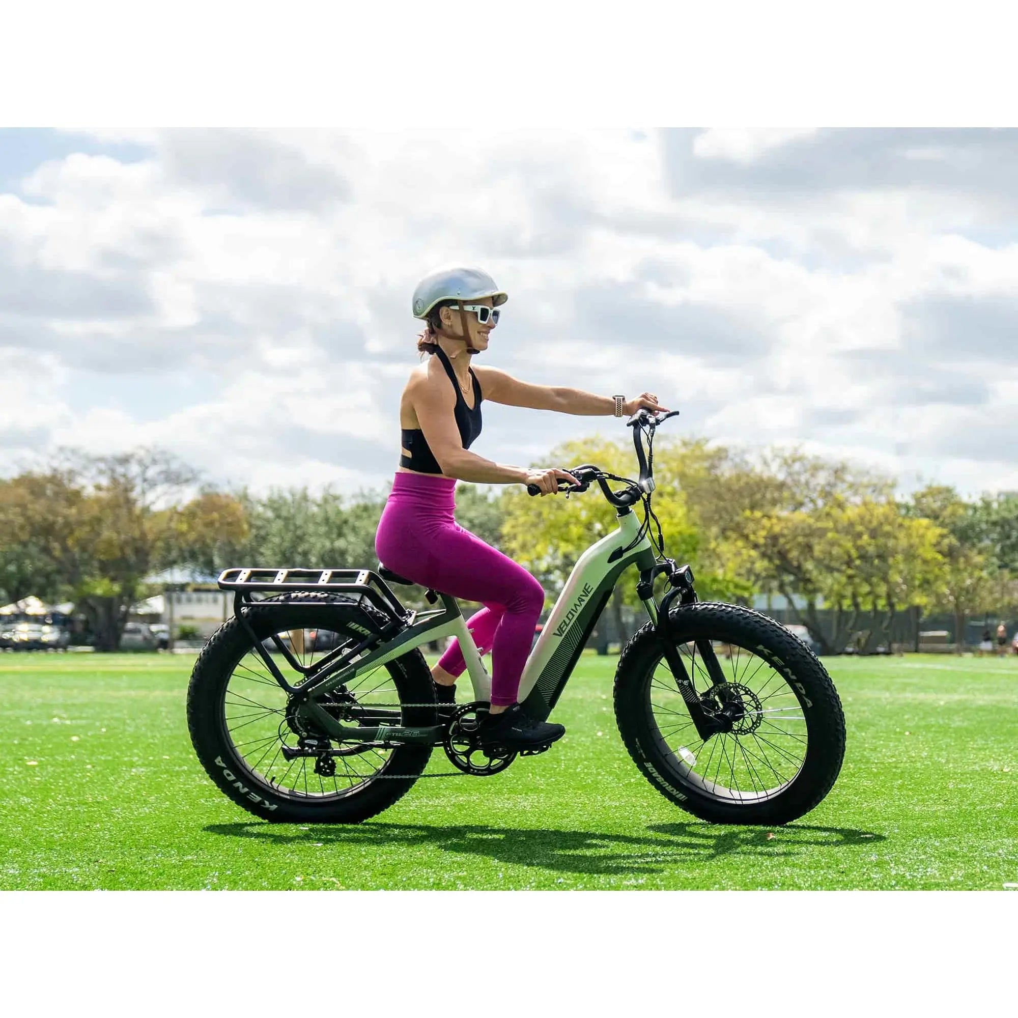 Velowave Grace 2.0 Step Thru Fat Tire Electric Bike 