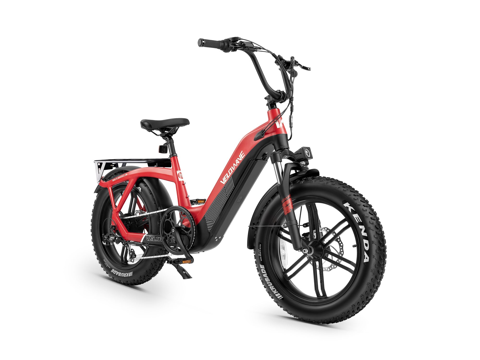 Velowave Pony Compact Step Thru Fat Tire Electric Bike