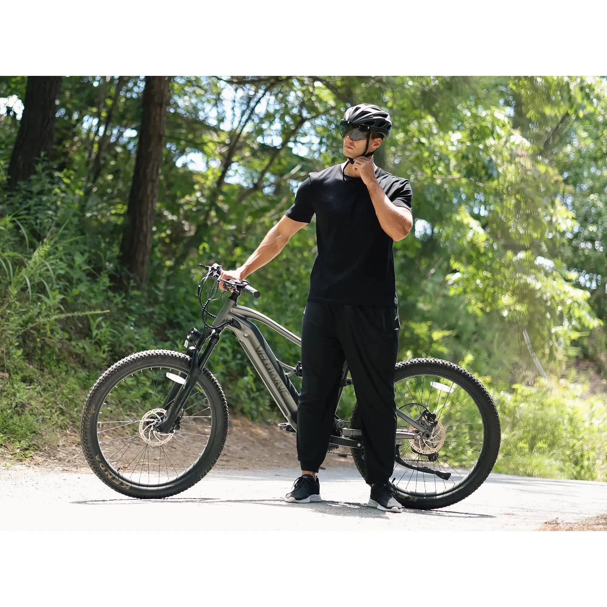 Velowave Forest SM Full Suspension Electric Mountain Bike 