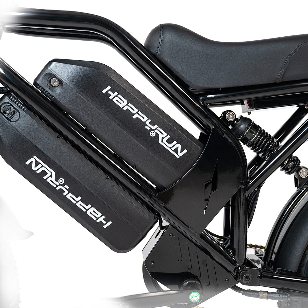 HappyRun Tank G70 2000W Dual Battery Cargo Electric Bike