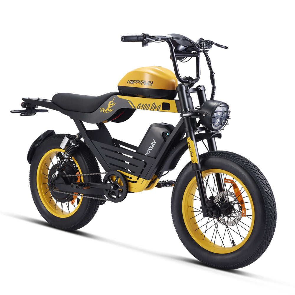 HappyRun Tank G100 Pro 6000W Dual Battery Electric Bike