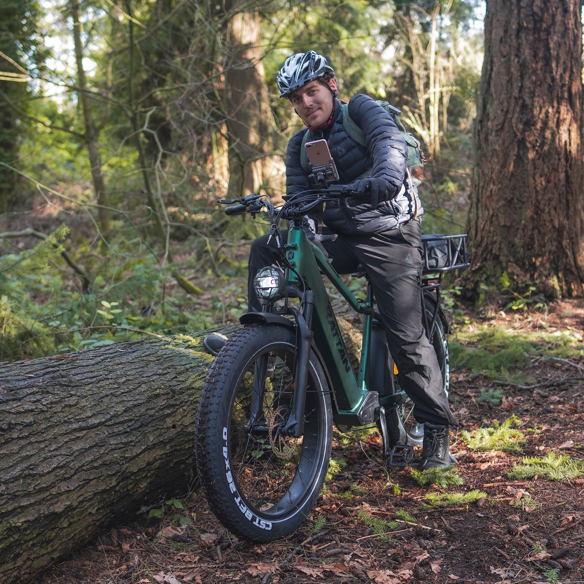 Rattan Pathfinder Fat Tire Electric Mountain Bike
