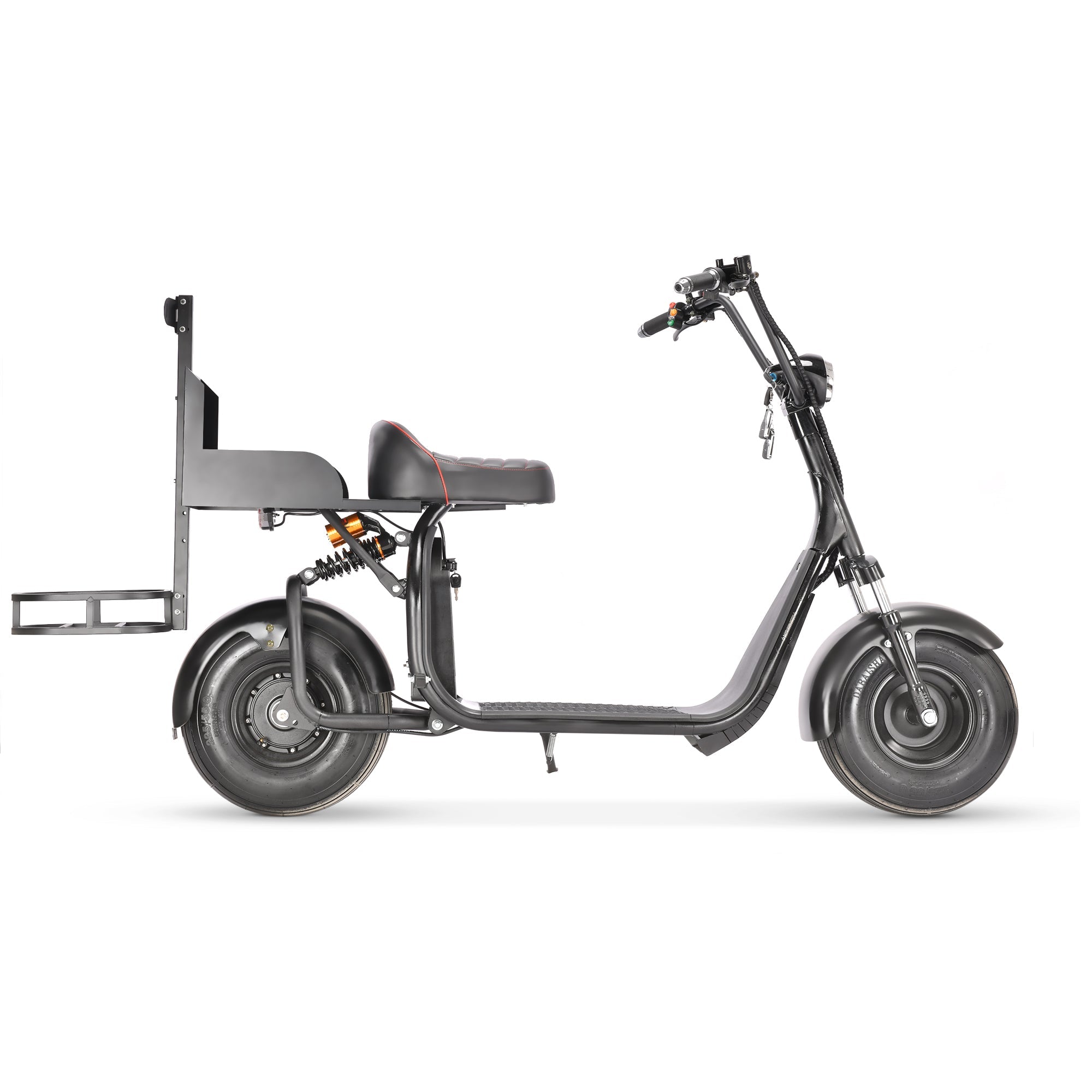 SoverSky X7 Fat Tire Two-Wheel Electric Golf Scooter