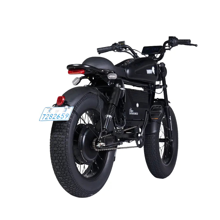 SoverSky Knight Black Warrior 1500W Fat Tire Electric Bike  Electric Bikes Paradise