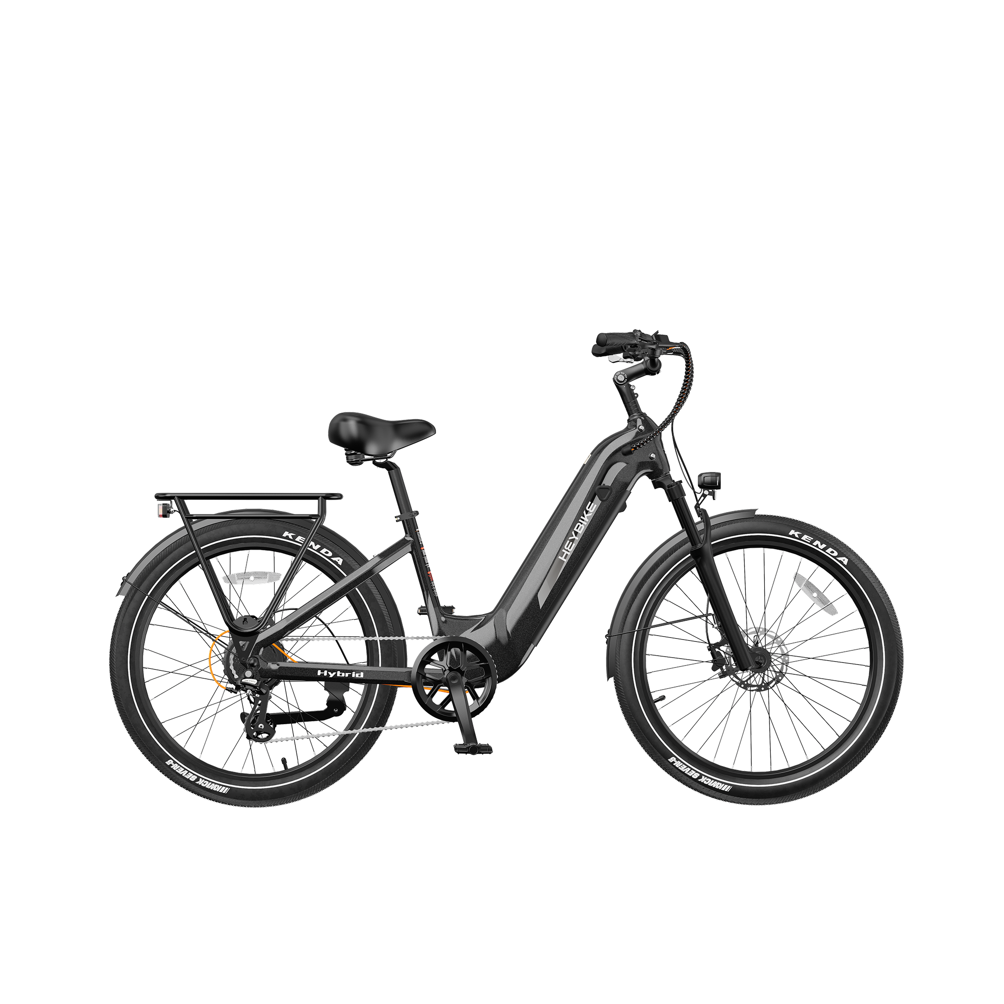Heybike Hybrid 750W 100-Mile Range Commuter Electric Bike