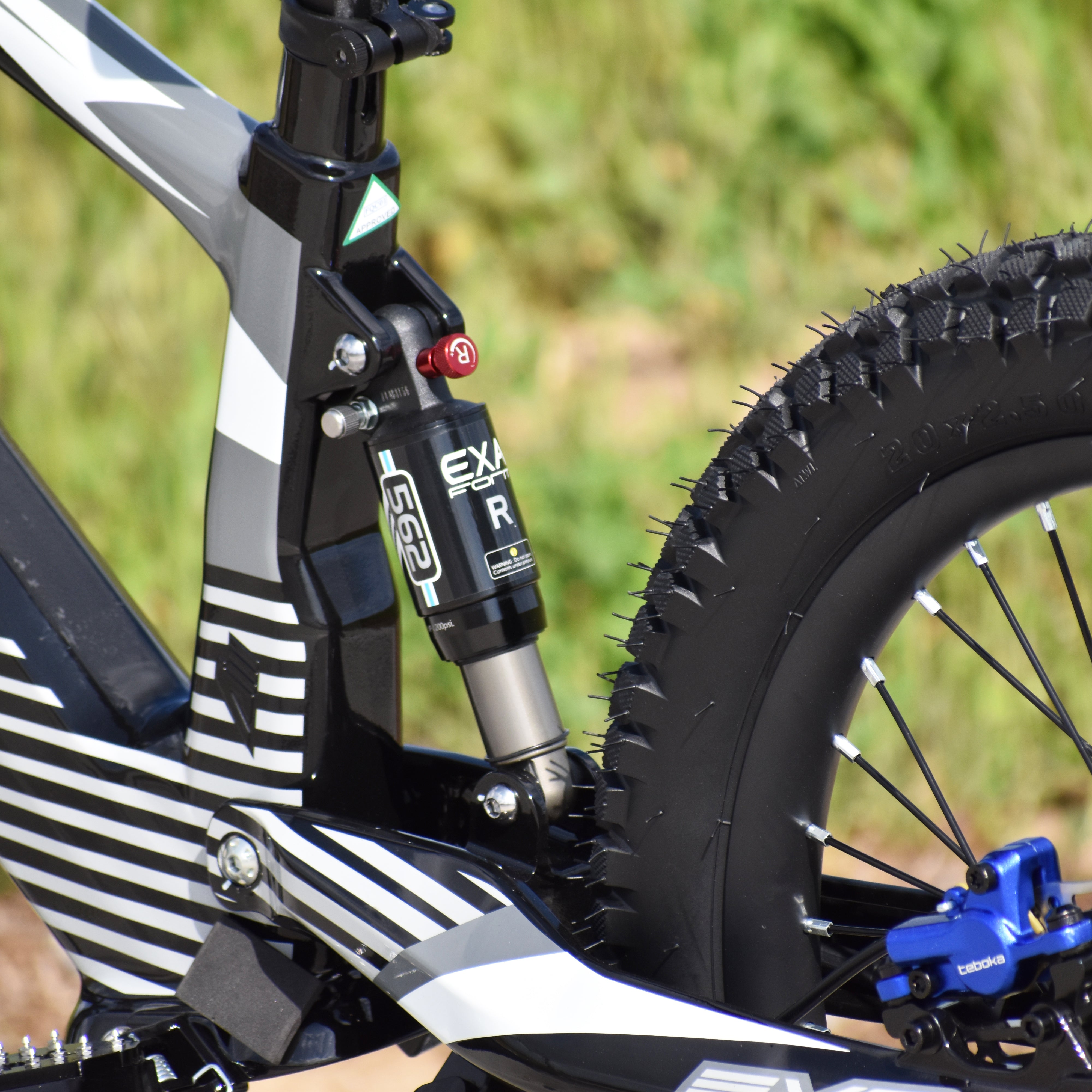 Voltaic Flying Fox 20-Inch Youth Electric Dirt Bike with Hydraulic Brakes