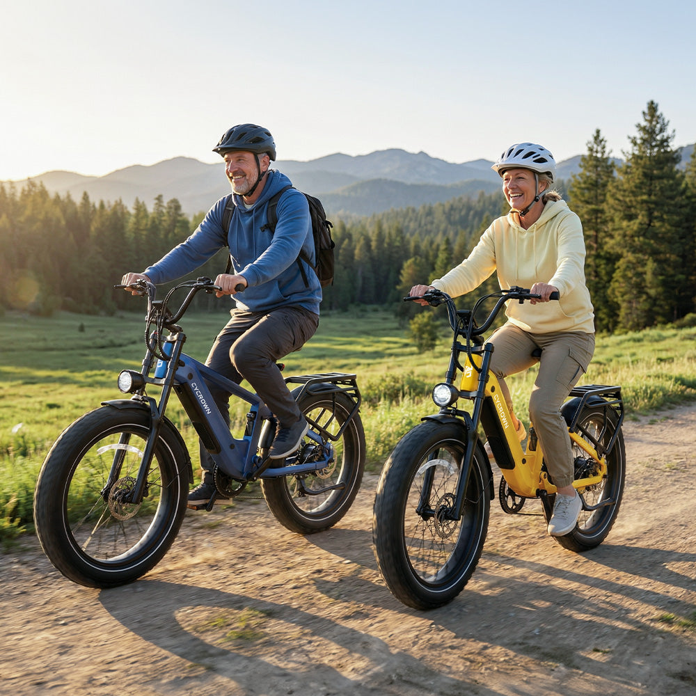 Cycrown Roma All-Terrain Fat Tire Electric Bike
