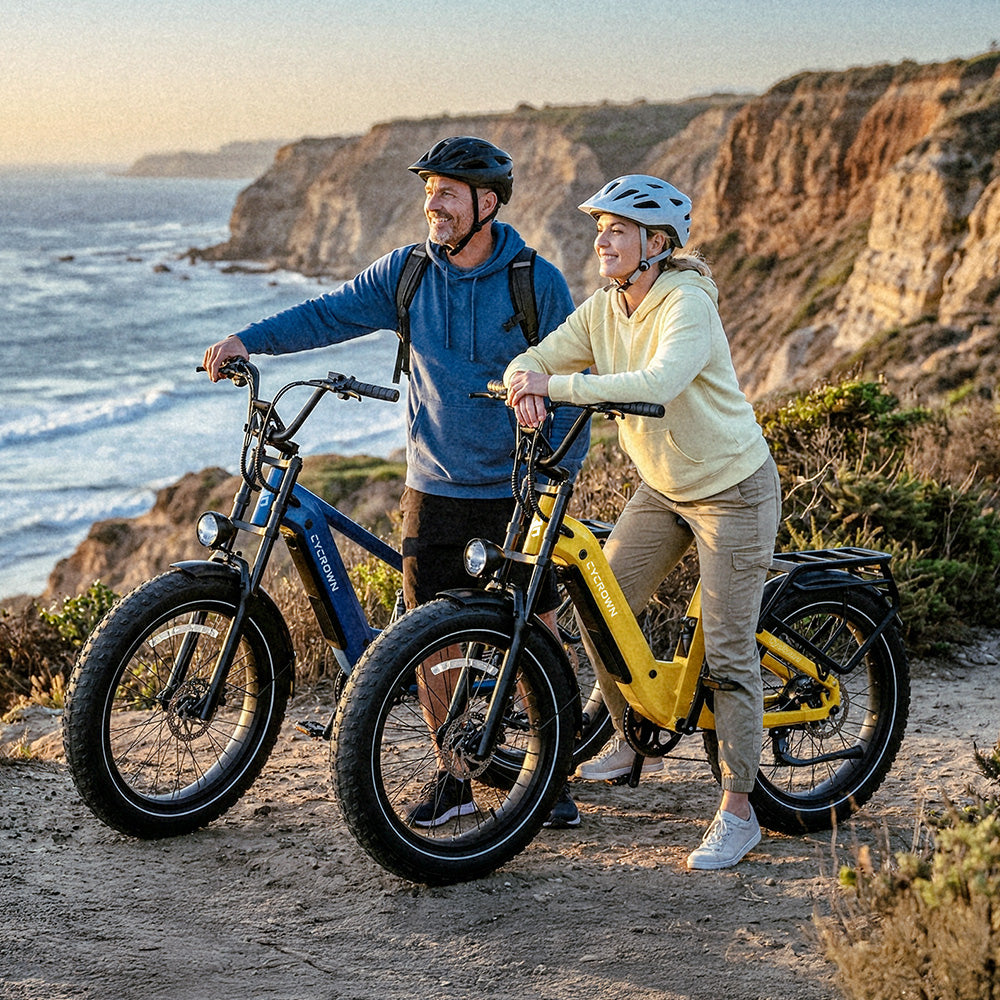 Cycrown Roma All-Terrain Fat Tire Electric Bike
